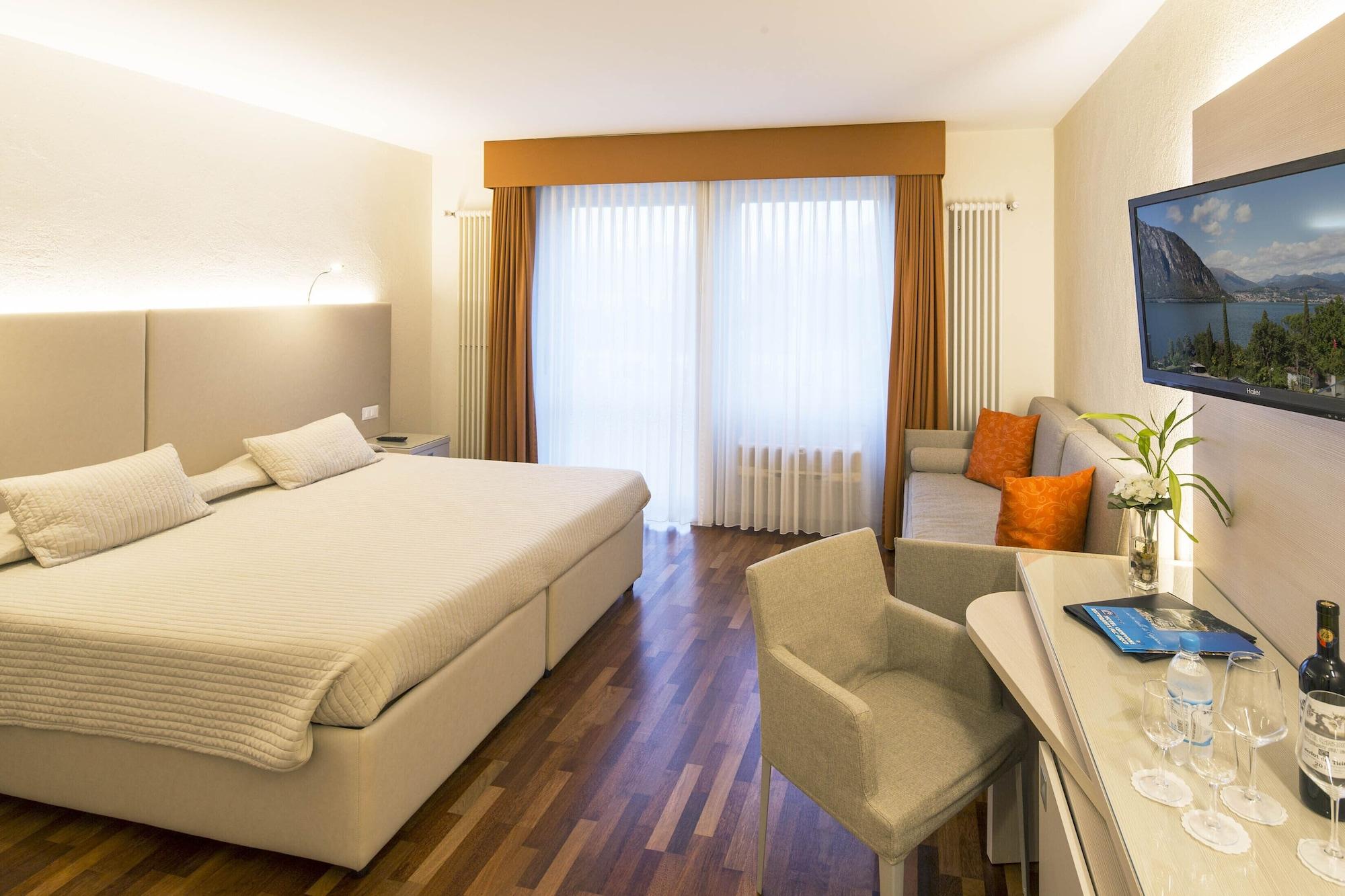Hotel Campione Bissone Bagian luar foto