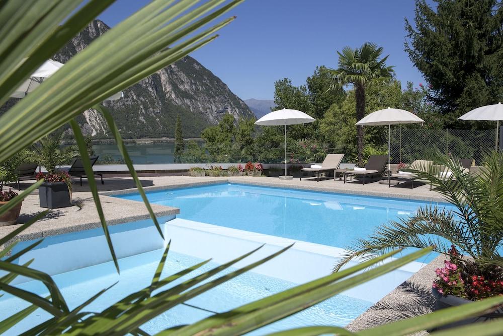 Hotel Campione Bissone Bagian luar foto