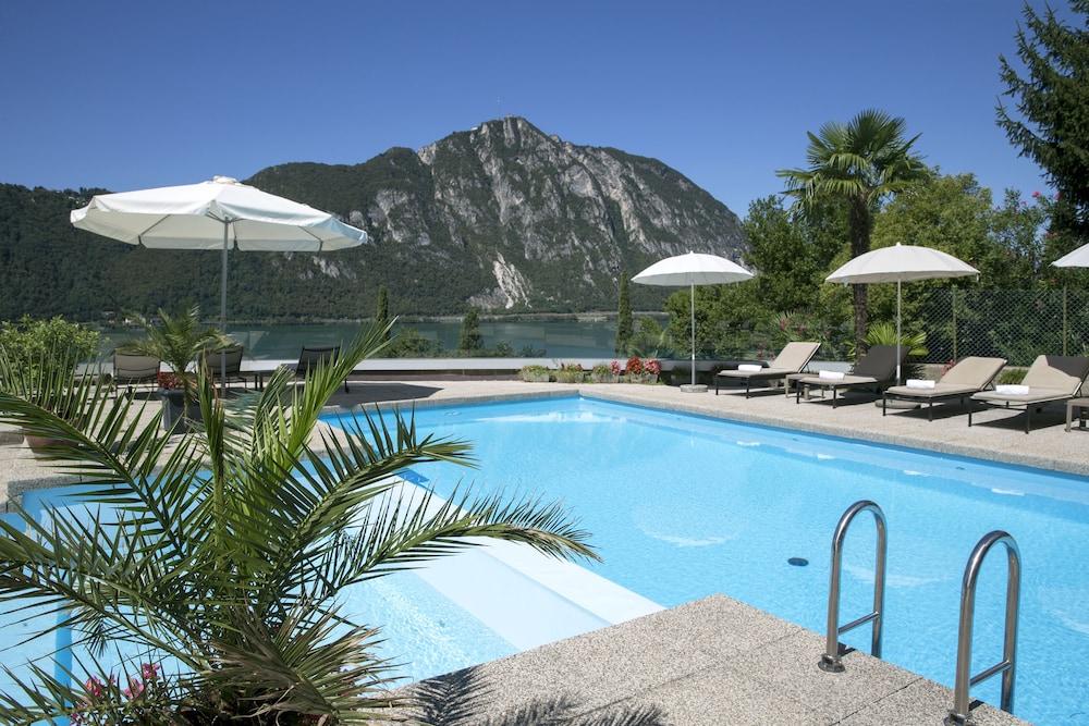 Hotel Campione Bissone Bagian luar foto