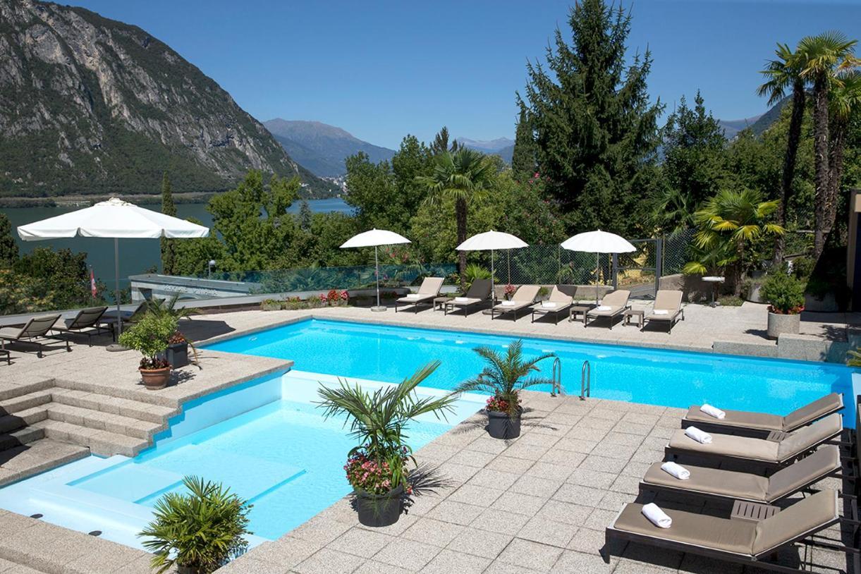 Hotel Campione Bissone Bagian luar foto