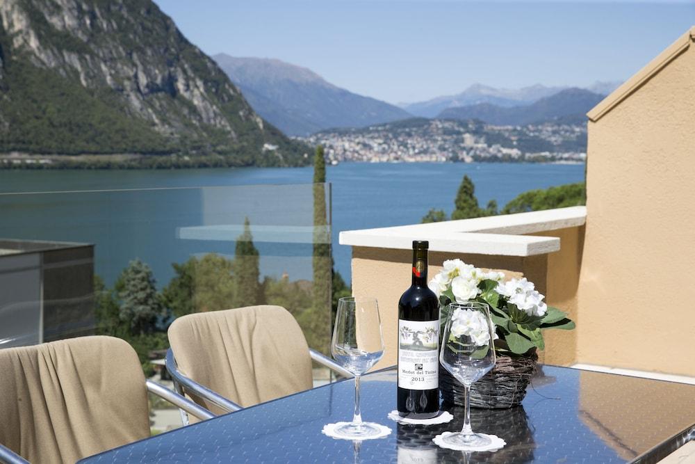 Hotel Campione Bissone Bagian luar foto