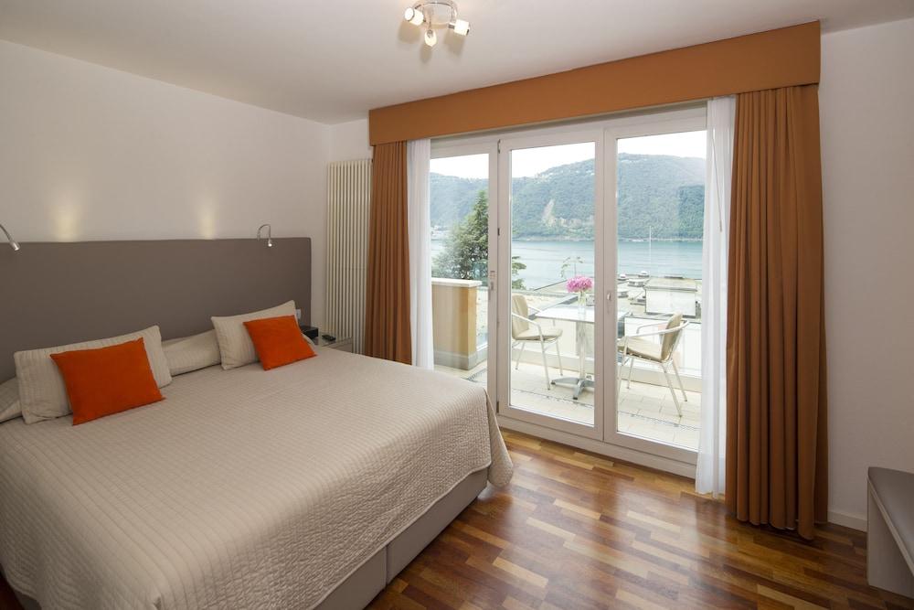 Hotel Campione Bissone Bagian luar foto