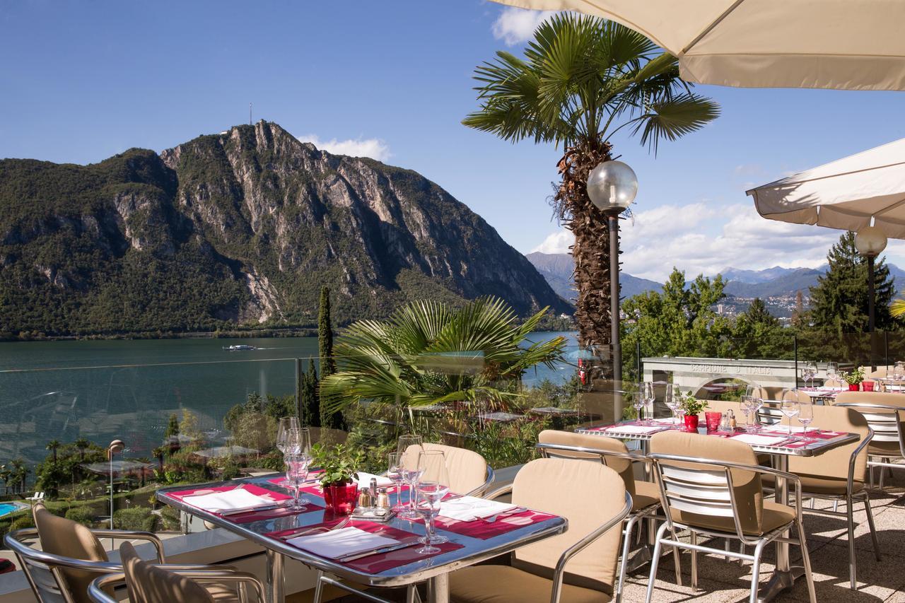 Hotel Campione Bissone Bagian luar foto