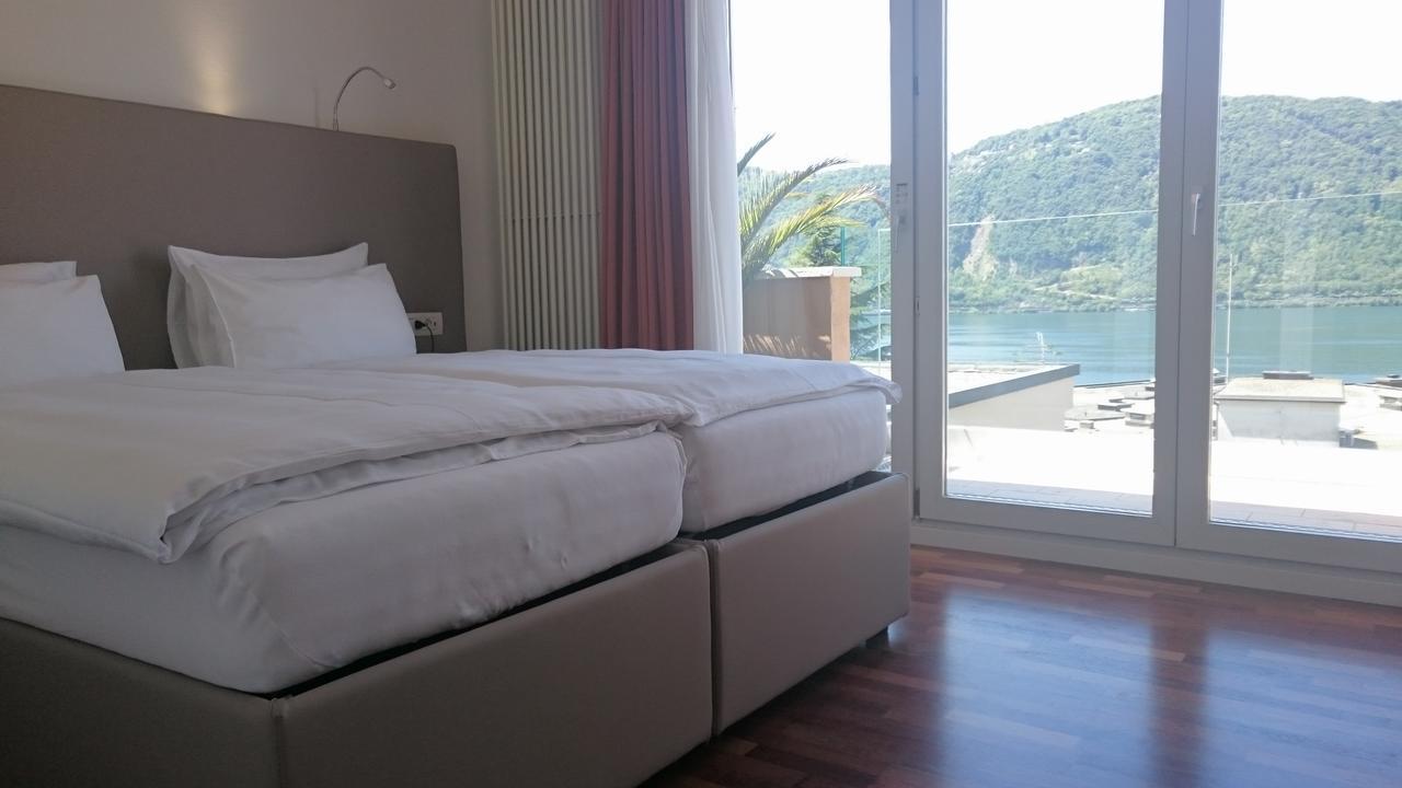 Hotel Campione Bissone Bagian luar foto