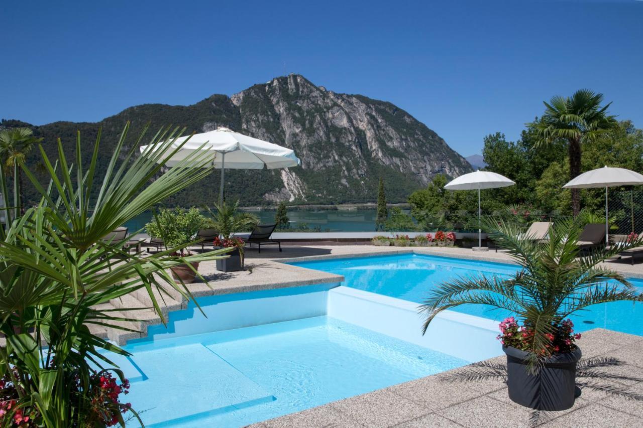 Hotel Campione Bissone Bagian luar foto